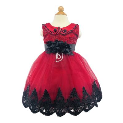 China Anti-wrinkle Factory Price Bridesmaids Kids Formal Dress Cute Princess Wedding Birthday Dress for sale