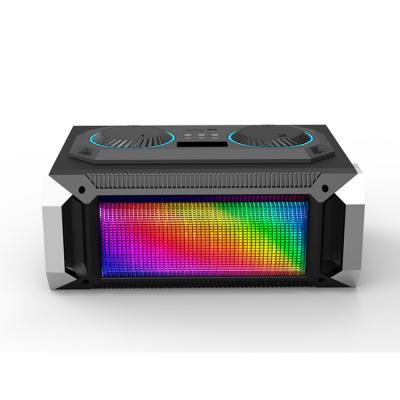 China LINEN 8' x3 45W LG-302 Bass Portable Home Speaker Boomboxes Party Speaker Wireless System With Led Light for sale