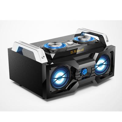 China Mini System Portable Speaker Bass Column USB Indoor Speakers with TF AUX Radio. by FM for sale