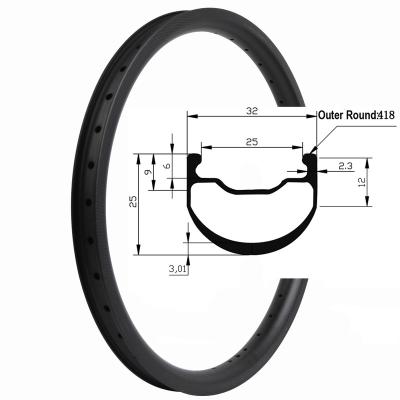 China BMX RACING Anvil 20inch 406 Tubeless Compatible Carbon BMX Rim for sale