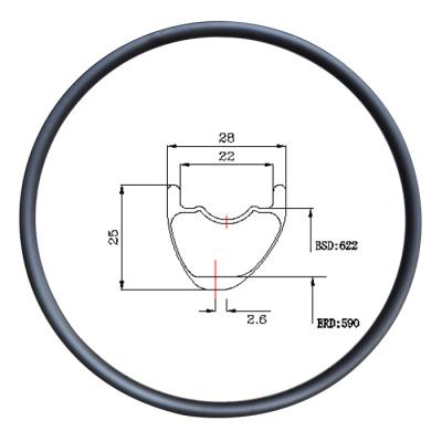 China [TFMTB06] Mountain Bikes Carbon MTB Rims Carbon Fiber 29