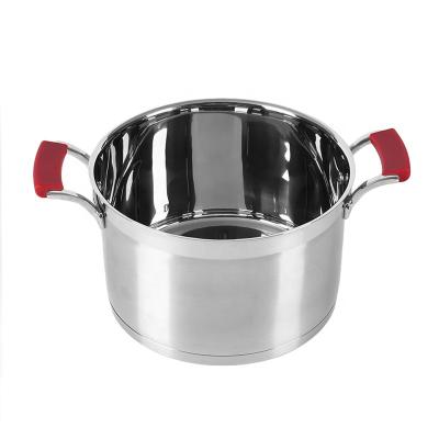 China Fashion Cookware Sustainable Handle Cookware Aluminum Nonstick Cooking Pots Sets for sale