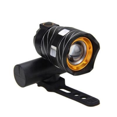 China Aluminum Alloy Mountain Bicycle Accessories Led Lamp Metal Front Light Waterproof Bike for sale