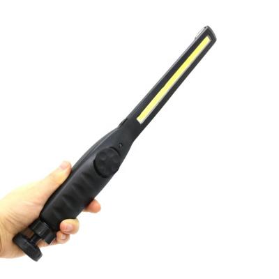 China Temporary Emergency Car Repair Inspection Working Lightweight Rechargeable Handheld Emergency Flashlight Portable Cob Led Work Light for sale