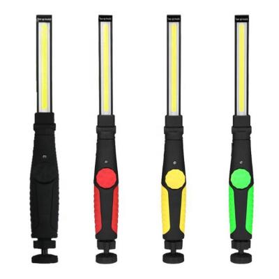 China Magnetic Adjustable Arm Car Repairing Lightweight Rechargeable Auto Cob Led Work Light for sale