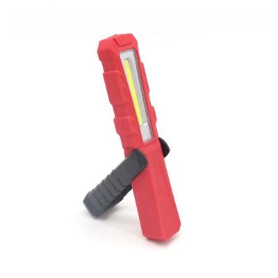 China New Arrival Magnet Base Red Led Instant Light USB COB Rechargeable Work Light for sale