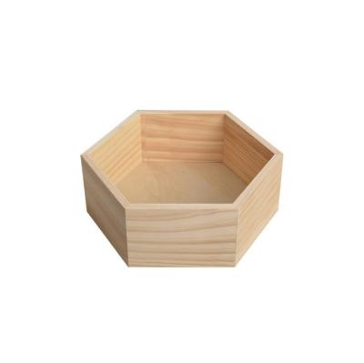 China China Factory Customized High Quality Wooden Food Fruit Box Wooden Storage Box for sale