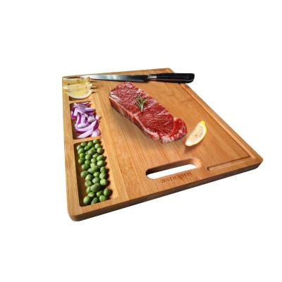 China Wholesale Sustainable Multifunctional Wooden Chopping Board Innovation Wooden Cutting Board With Drain for sale