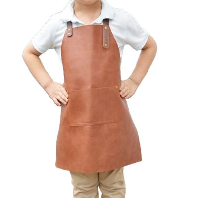 China Long Heavy Duty Swelder Cowhide Drinks/Food Leather Welding Work Safety Fire Proof Heat Resistant Apron For Men for sale