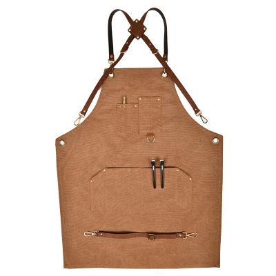 China Food/Beverage Leather Apron for sale