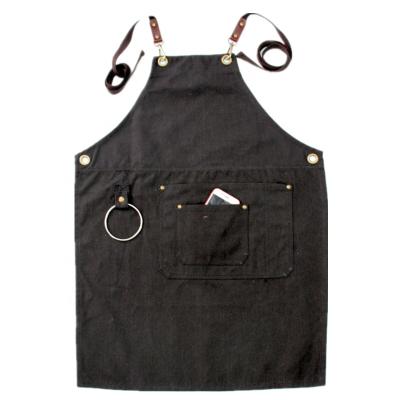 China Tow Sale Canvas Cleaning BBQ Cooking Apron Custom Logo BBQ Aprons For Big Men Tool Adjustable Workwear for sale