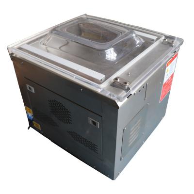 China Hotels Stainless Steel 305 Continuous Double Chamber Vacuum Packaging Machinery for sale