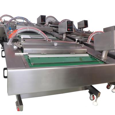 China Economical Food Custom Design Gas-Rinsing Type Rotary Rolling Vacuum Packing Machine Belt And Sealer Atm Change for sale