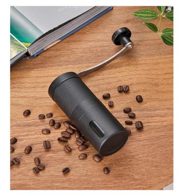 China Portable Stainless Steel Espresso Black Color Household Coffee Grinder Drip Coffee Grinder Ceramic Burrs 30g for sale