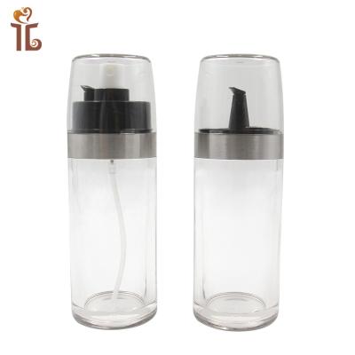 China Hotel 2 in 1 Oil Spray Bottle Pour Bottle Cooking Dispenser Sprayer Bottle for sale