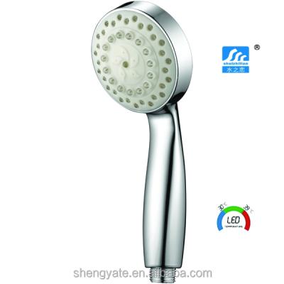 China Needle Free SYT2057C Ningbo Led Rainfall 3 Colors Toilet Hand Held Shower For German for sale