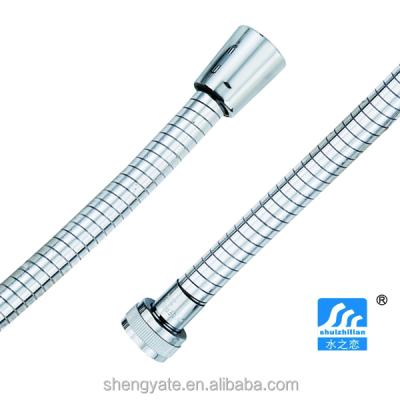 China S-14 1.5m Diverter PVC Free Chrome Shower Flexible Hose , Bathroom Accessories for sale