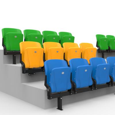 China Stadium Chair Installation Classic Sports Arena Football Club Fixed Seating Spectacular Seats for sale