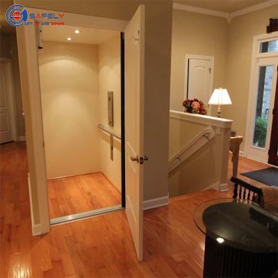 China Convenience Safety Small Elevator Hydraulic Home Elevator Easy Residential Home Lift Silent House Elevator With Best Price for sale