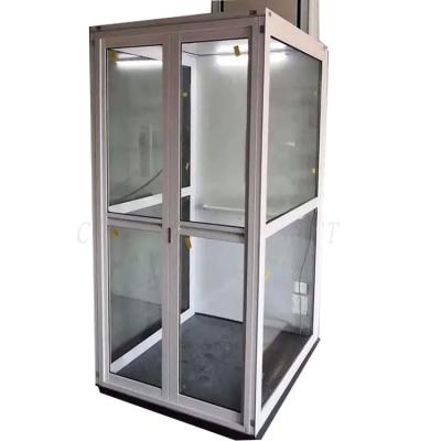 China Hydraulic Lift Modern Platform-Safe Small Barrier-Free Home Elevator for sale