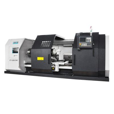 China CT 1250 Machinery Repair Shops High Precision Heavy Duty Metal Lathe Working Horizontal Bed CNC Lathe Machine For Sale for sale