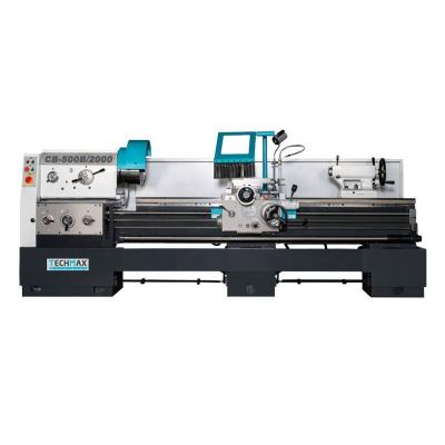 China Machinery Repairs Workshop Swing Over Bed Lathe CA 500B Horizontal Bench Metal Gap Bed Lathe Machine 500mm for sale