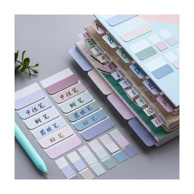 China Memo Pad Self Adhesive Stickers Sticky Index Notes Custom Set N Times Marker Paper Sticker Stationery School Supplies Gift for Labels for sale