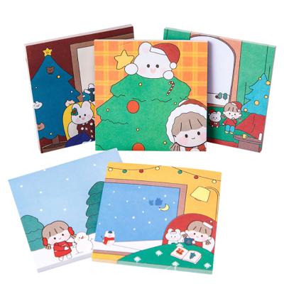 China Wholesale Printed Sticky Note Pad Self Adhesive and Mini Sticky Note Set Cute Memo Pad for sale