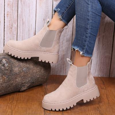 China Fashion trend fashion women's shorts reject 2022 new autumn and winter casual boots shape women's boots for sale