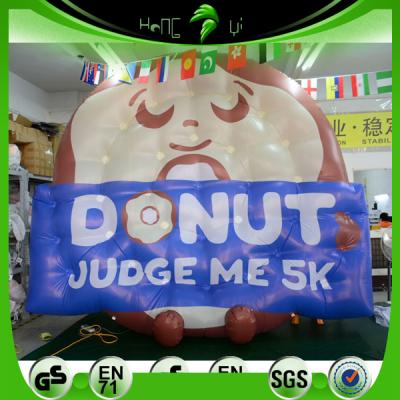 China Promotional PVC Inflatable Biscuit Inflatable Toy Model For Advertising Inflatable Biscuit for sale