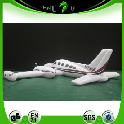 China Party Advertising Airplane Flying Inflatable Airplanes /Aeroplane Advertising Inflatable Flat Model for sale