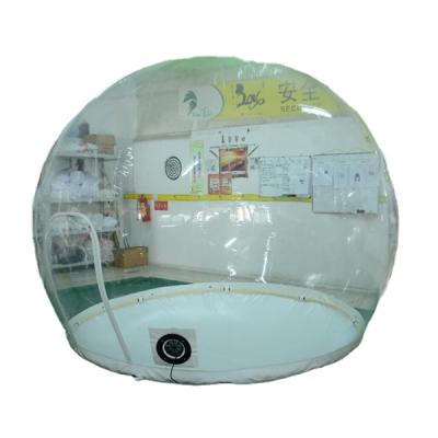 China fireproof outdoor camping inflatable bubble tent for restaurants for sale