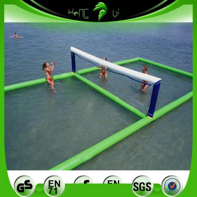 China Inflatable Water Toys Composed Of Party, Gyro, Slide, Volleyball And Climbing Mountain for sale