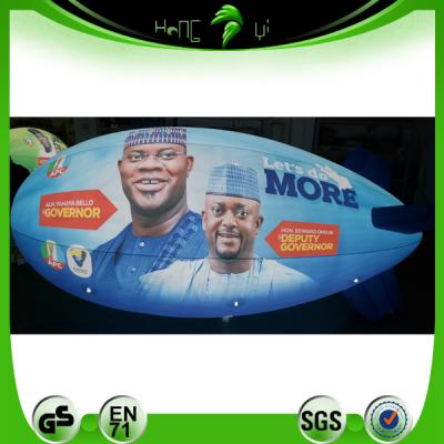 China Promotion Nigeria Presidential Election Advertising RC Airship /Helium Bottle Blimp Balloon For Sale for sale