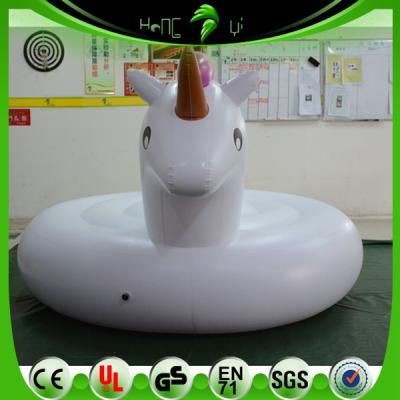 China Popular Shows Inflatable Pegasus Floats Water Laying Inflatable Unicorn Bed For Sale for sale