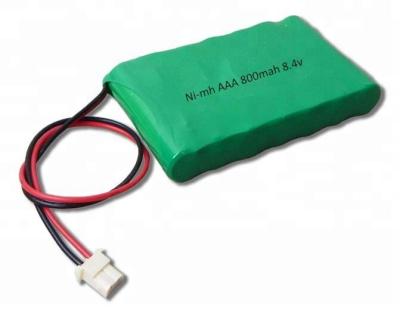 China Rechargeable Toys AAA 8.4V 800mAh NiMH Battery For HPI MICRO 1/18 RC CAR BATTERIES for sale