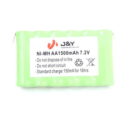 China Rechargeable toys AA1500mAh 1.2v nimh batteries for sale