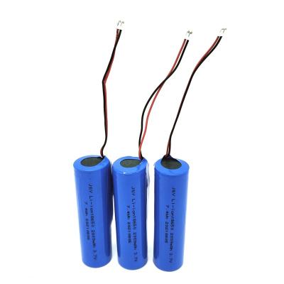 China Toys 19650 Li Ion Rechargeable Battery 2000mAh Lithium Ion Battery for sale