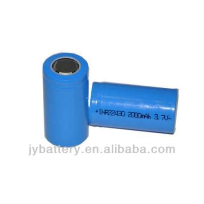 China 22430 Battery Cylindrical Lithium Ion Li-ion Battery for sale