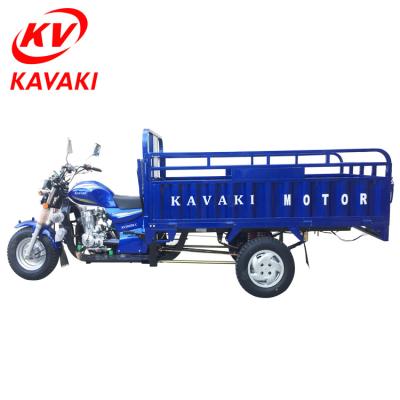 China Cargo CHINA KAVAKI 200cc Air Cooled 4 Stroke 3 Wheel Motorized Cargo Motorcycle Tricycle for sale