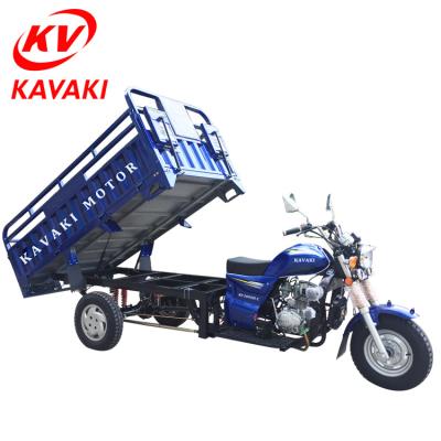 China Cargo KAVAKI 200cc air cooled 4 stroke gasoline three wheel motorcycle /cargo trike/3 wheeler car for sale for sale