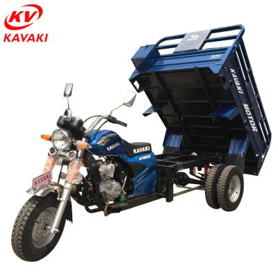 China KAVAKI 150cc cargo tuk tuk motorcycles 4 strokes gasoline three wheel motorcycle /cargo tricycle for sale