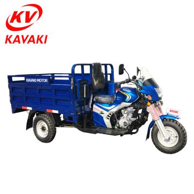 China China KAVAKI cargo tuk-tuk 4 strokes petrol three wheel motorcycle car /motorbike/3 wheeler for sale for sale