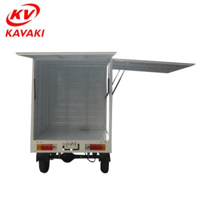 China KAVAKI 250cc Cargo Tuk-Tuk 1200kg Large Box Three Wheels Heavy Loading Closed Tricycle / Motorcycle for sale