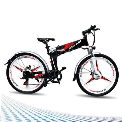 China 2018 New Model Big Power 350W Electric Stack Mountain Bikes Aluminum Alloy 26