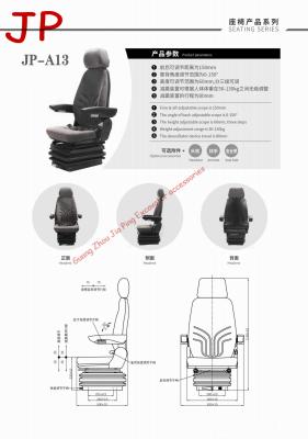 China Asiento de excavadora Komatsu Sany en venta