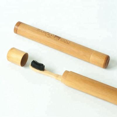 China Home Wholesale Bamboo Toothbrush Case, Bamboo Toothbrush Holder for sale