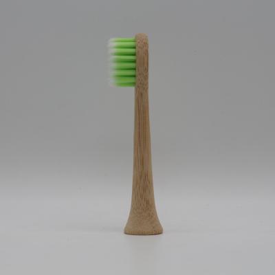 China Replacement Toothbrush Reusable Bamboo Head For Electric Toothbrush for sale