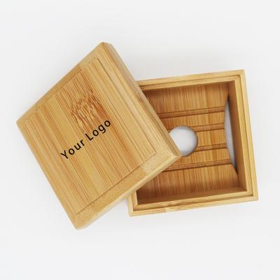 China Wholesale Biodegradable BPA Free 100% Eco-Friendly Bamboo Soap Box for sale