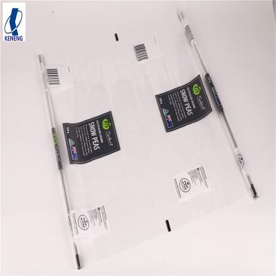 China Customized Breathable Printed Micro-perforated Anti-fog Breathable Recyclable Plastic Film For Fresh Vegetable Packaging for sale